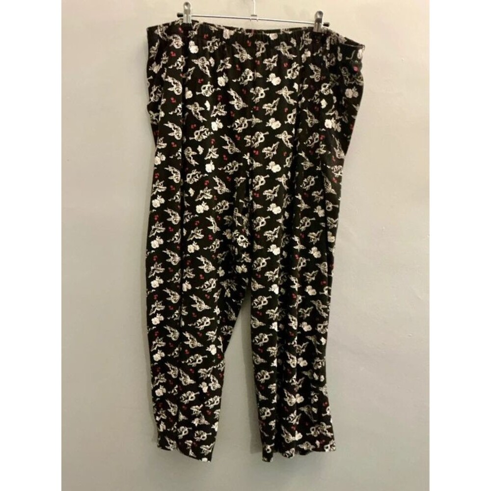 Cacique Sleep 22/24 Cherub Angel Floral Cotton Pajama Pants (0328)
